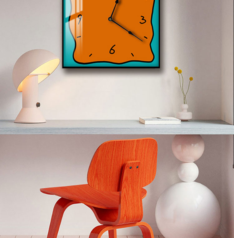 mischievous wall clock