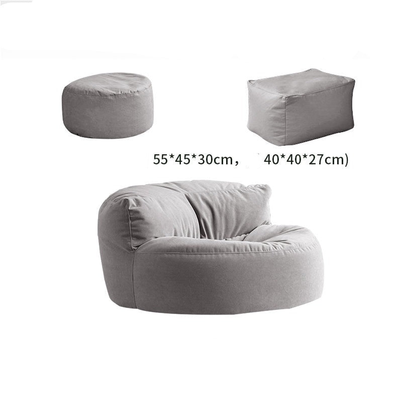 the suede cloud beanbag