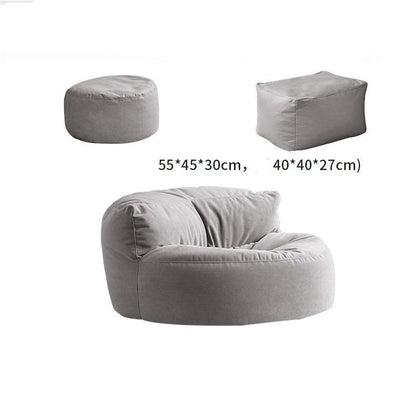 the suede cloud beanbag