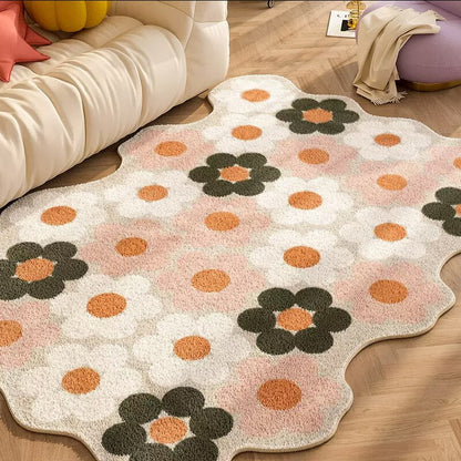 mellow pastello pattern rug