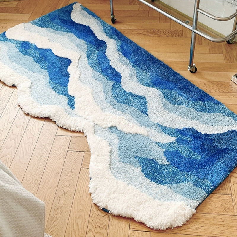 the deep blue sea rug