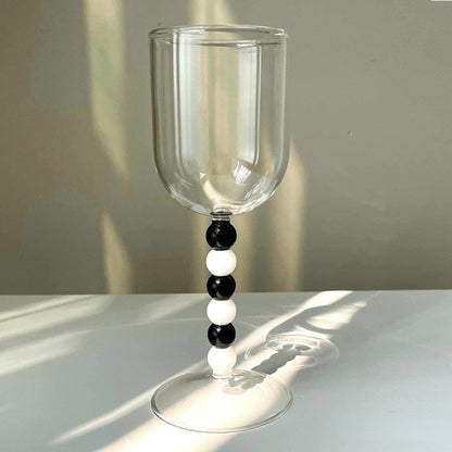 Ribbon Irregular Stem Coupe Glass