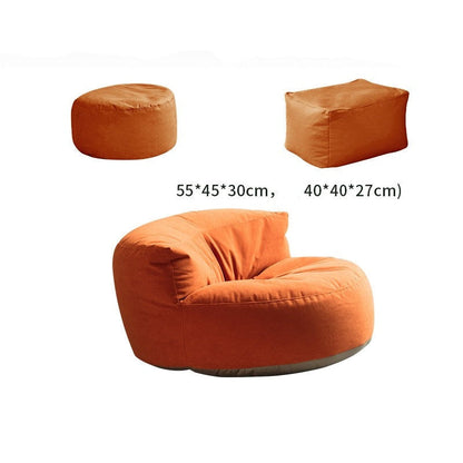 the suede cloud beanbag