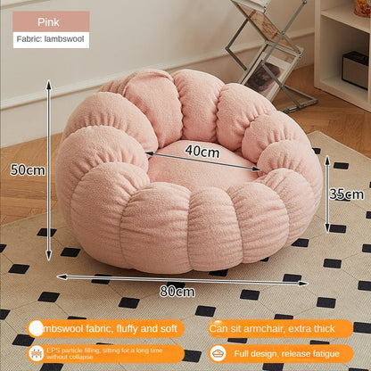 flower cloud bean bag