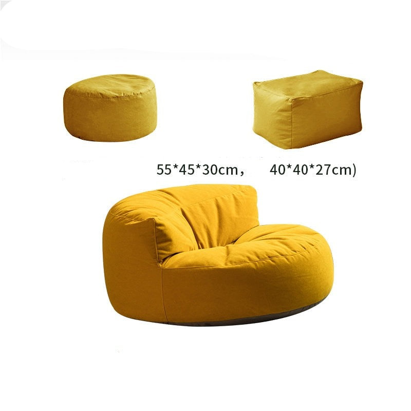 the suede cloud beanbag