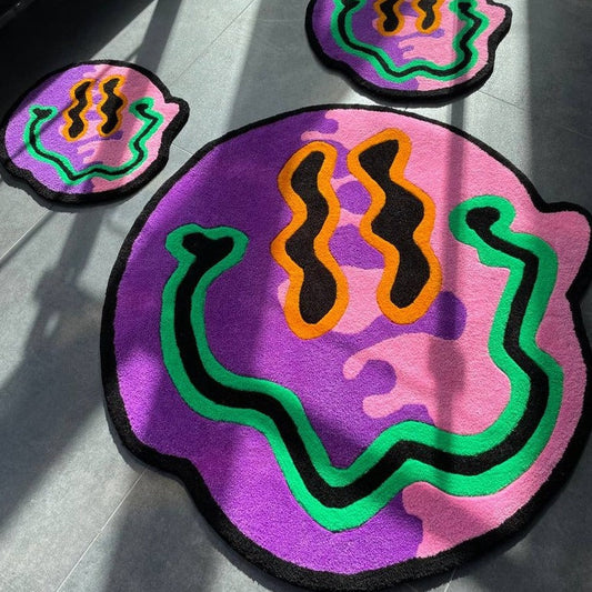 wavvvy smile rug