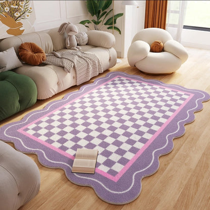 mellow pastello pattern rug