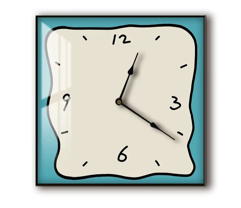 mischievous wall clock