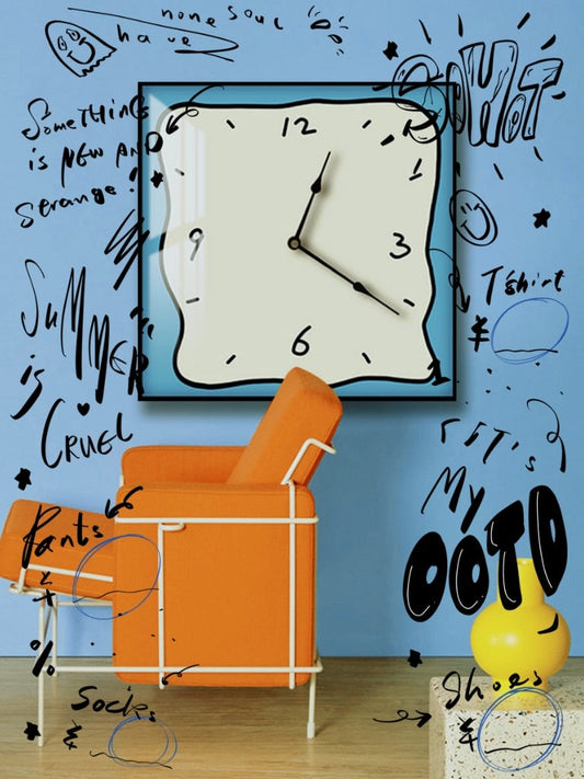 mischievous wall clock