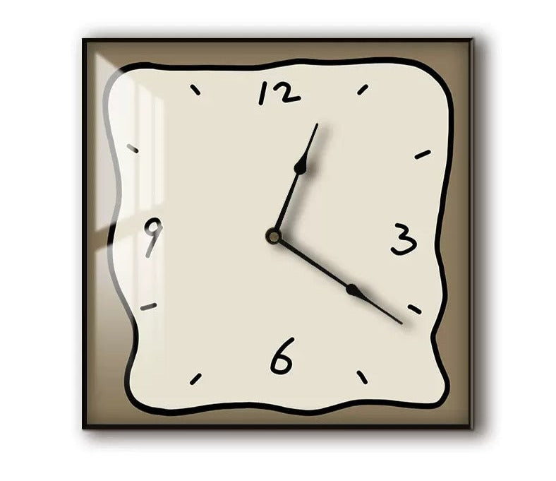 mischievous wall clock