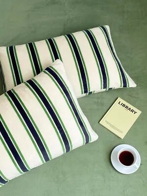 stripe delight vintage cushion cover