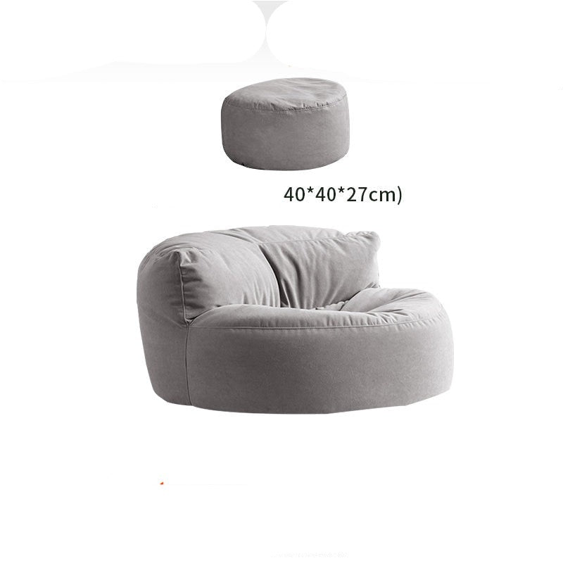the suede cloud beanbag