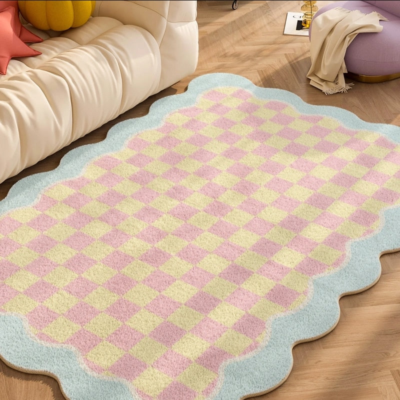 mellow pastello pattern rug