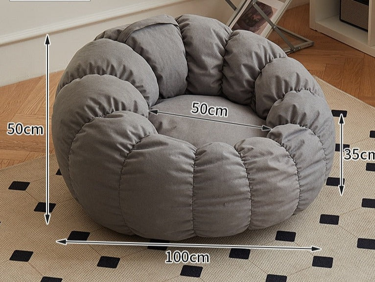 flower cloud bean bag