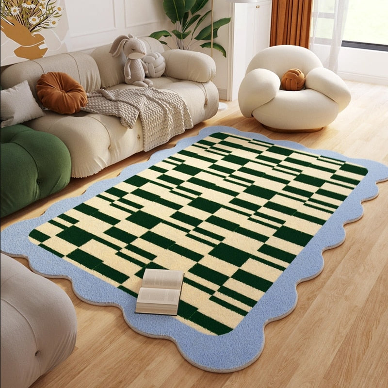 mellow pastello pattern rug