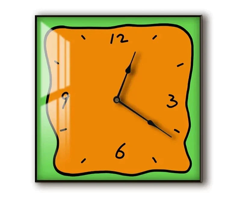 mischievous wall clock