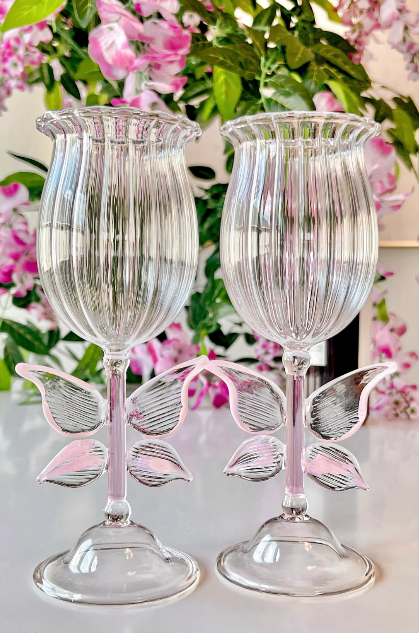 Dreamy Butterfly Champagne Flute