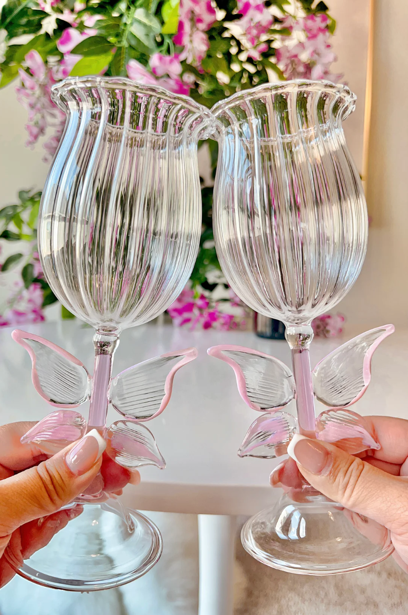 Dreamy Butterfly Champagne Flute