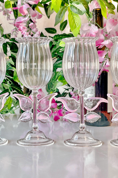 Dreamy Butterfly Champagne Flute