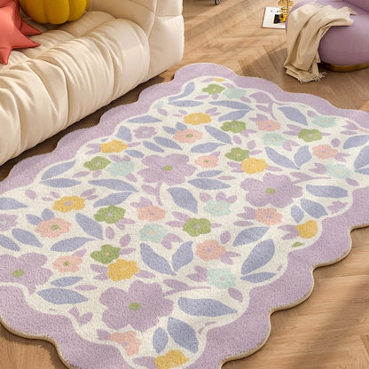 mellow pastello pattern rug