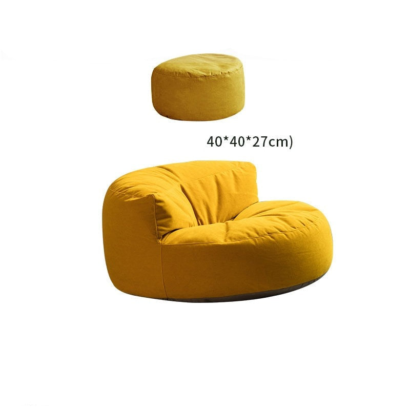 the suede cloud beanbag