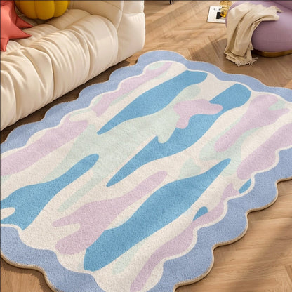 mellow pastello pattern rug