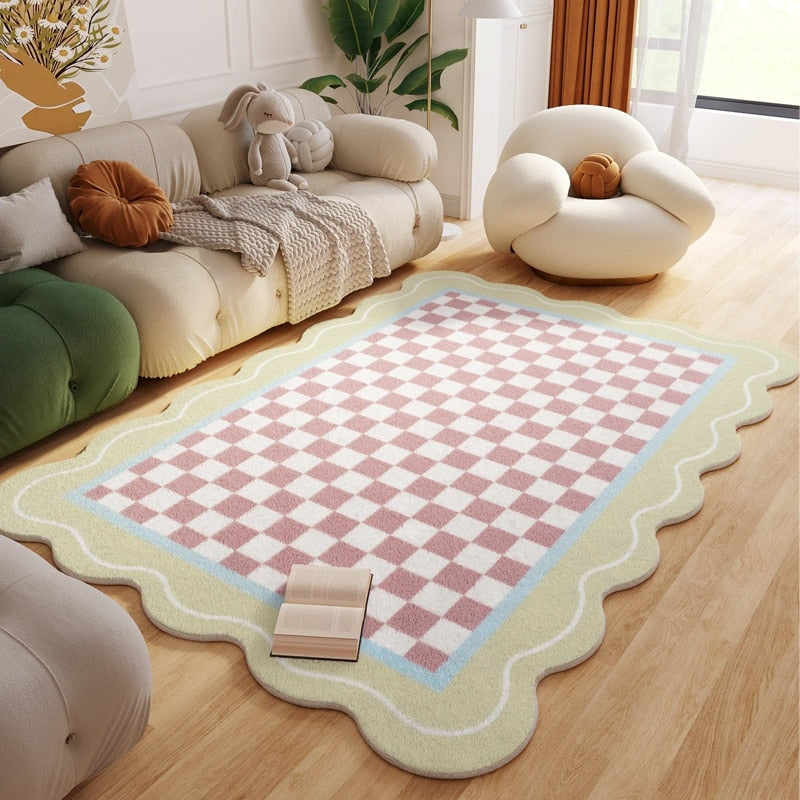 mellow pastello pattern rug