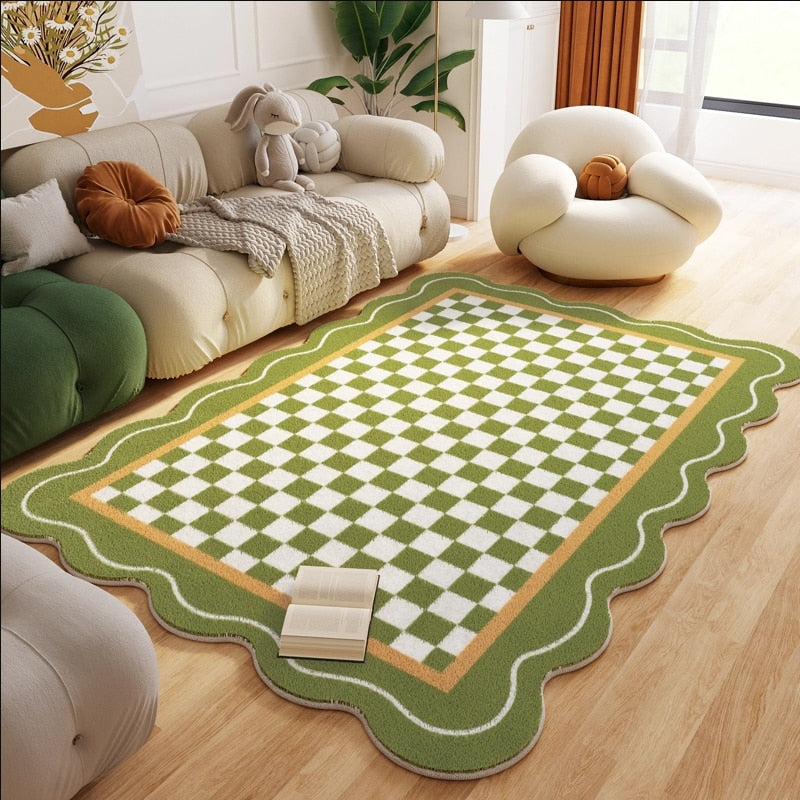 mellow pastello pattern rug