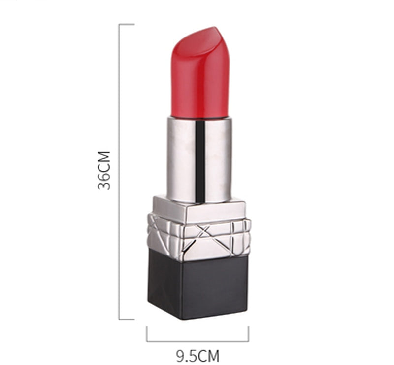 Ruby Charm Lipstick Shaped Decorative Vase