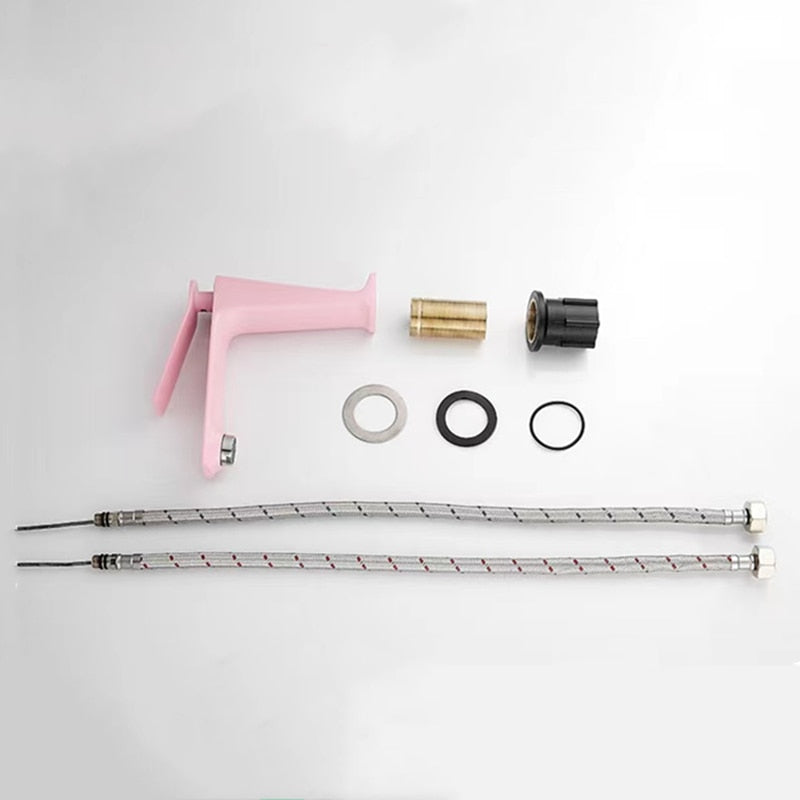 Pink Modern Bathroom Faucets
