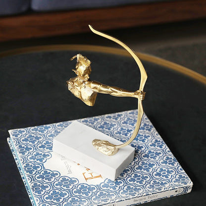 Roman Archery Figurine Statue