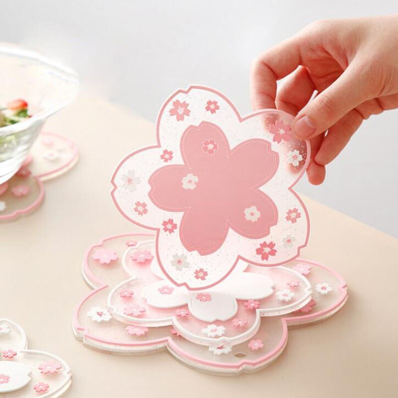 Cherry Blossom Coasters