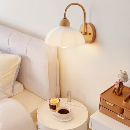 Retro Wooden Sconce Wall Lamp