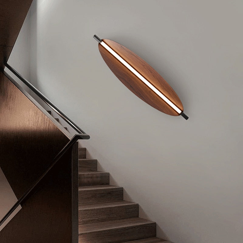 Japandi Long Strip LED Sconce Light