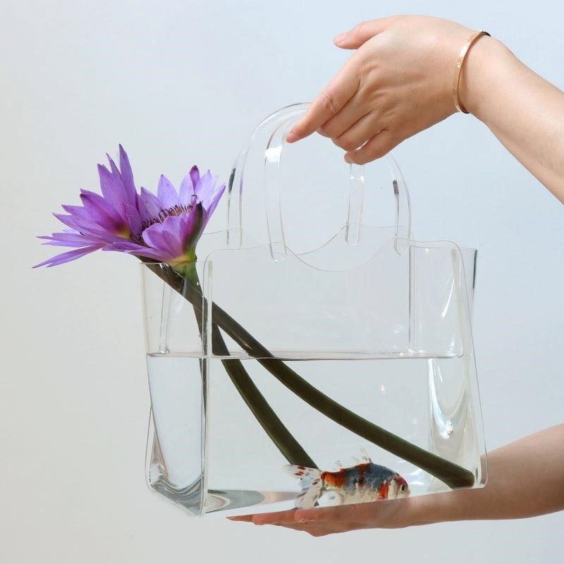 Acrylic Bag Vase