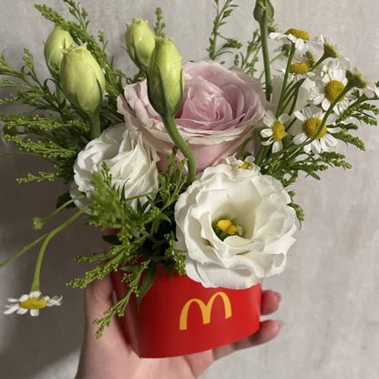 French Fries Shaped Decorative Vase