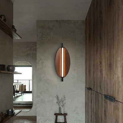 Japandi Long Strip LED Sconce Light