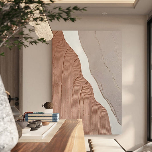 Abstract Hand-Painted Decorative Wall Art Painting - DIVINE DESIGN