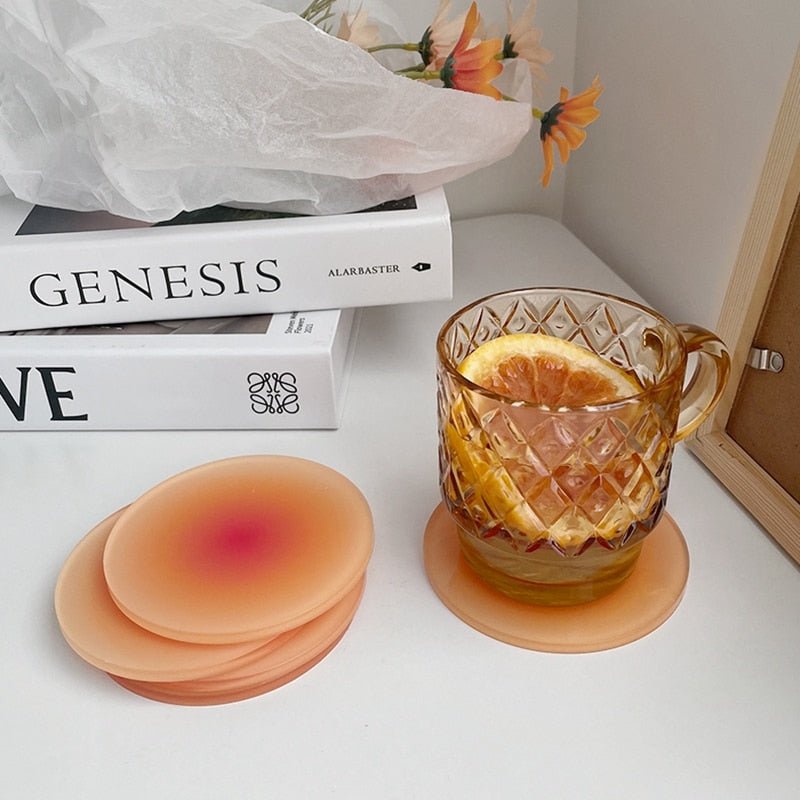 Acrylic Gradient Coasters - DIVINE DESIGN