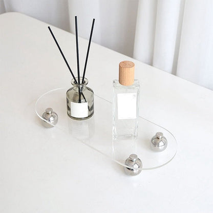 Acrylic Tray with Metal Legs - DIVINE DESIGN