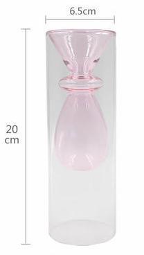 Aella Decorative Colored Flower & Candle Vase - DIVINE DESIGN