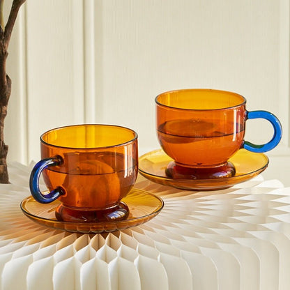 Amber Essential Glassware Set - DIVINE DESIGN