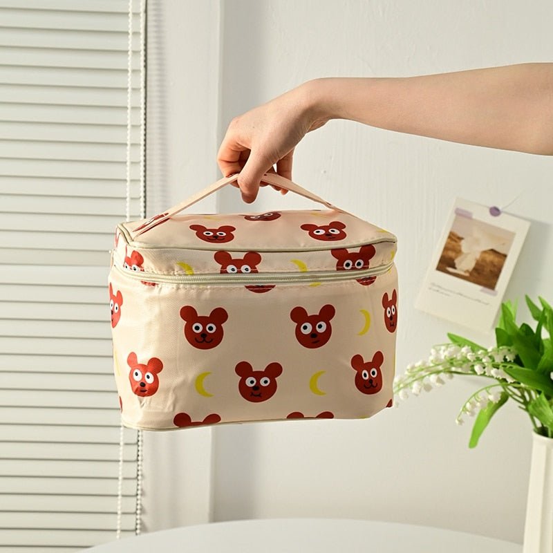 Animal Pattern Makeup Pouch - DIVINE DESIGN