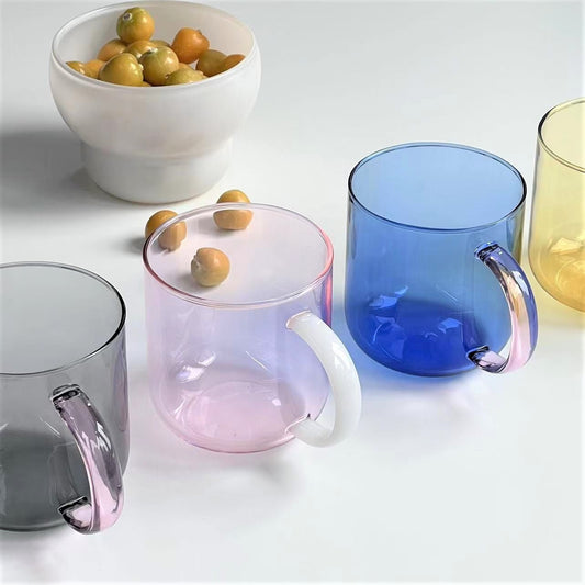 Candy Colored Glass Mug - DIVINE DESIGN