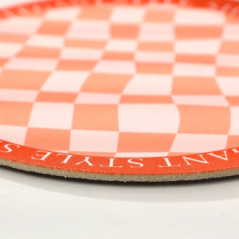 Checkered Colorful Coasters - DIVINE DESIGN