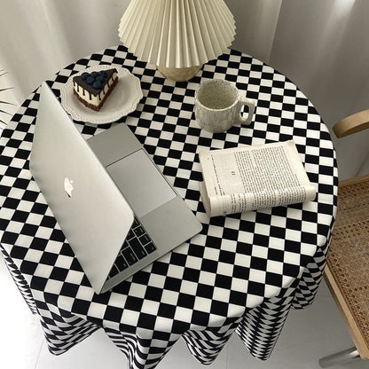 Checkered Tablecloth - DIVINE DESIGN