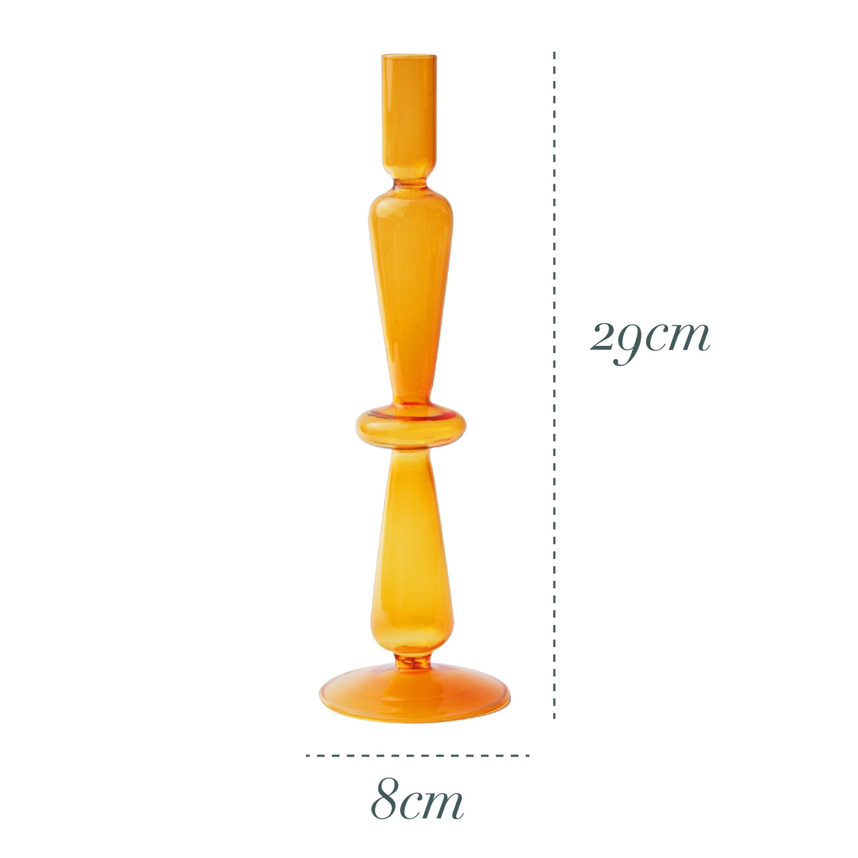 Citrus Glass Candle Holder & Flower Vase - DIVINE DESIGN