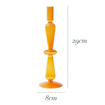 Citrus Glass Candle Holder & Flower Vase - DIVINE DESIGN