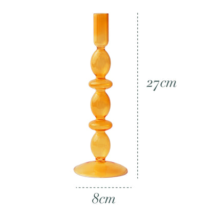 Citrus Glass Candle Holder & Flower Vase - DIVINE DESIGN