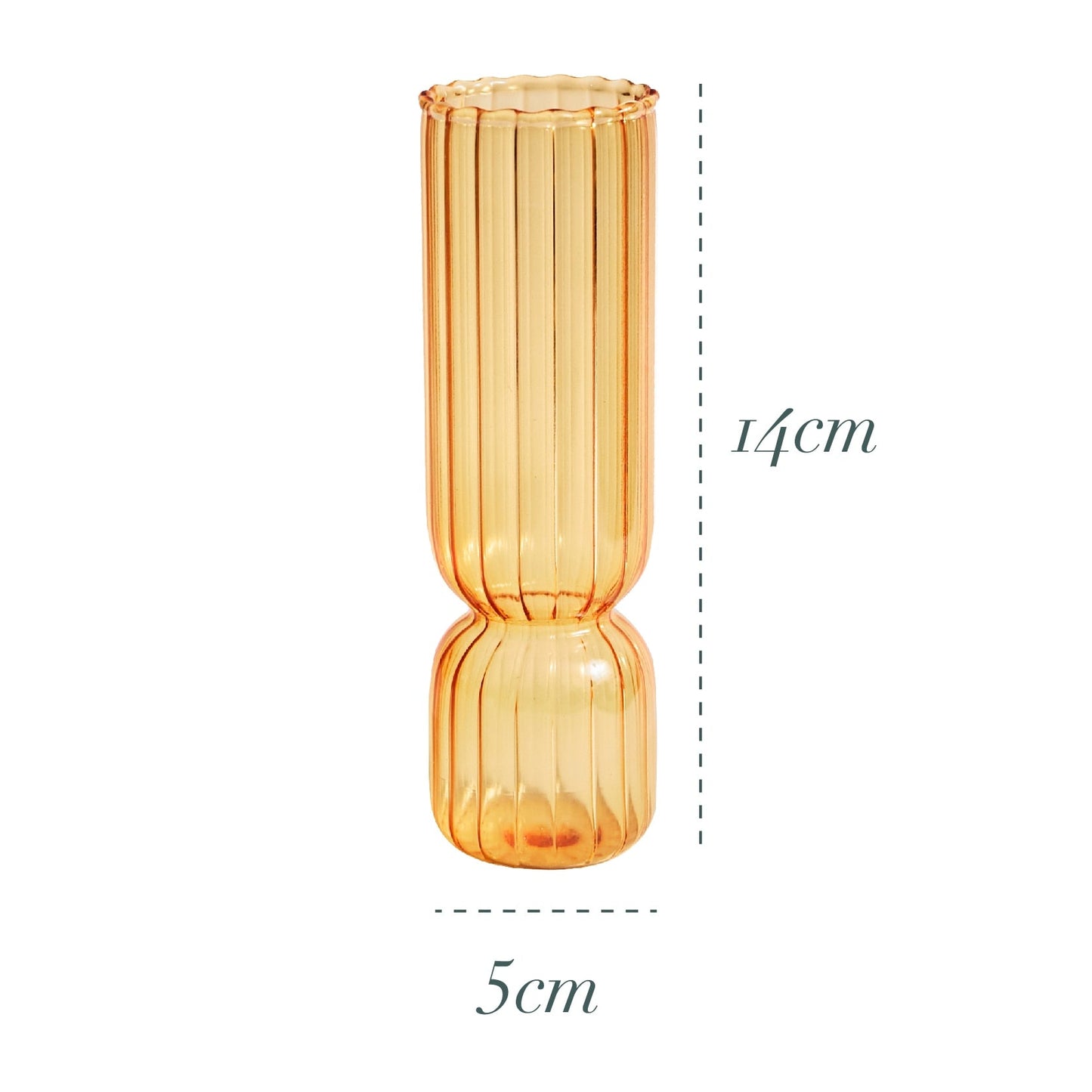 Citrus Glass Candle Holder & Flower Vase - DIVINE DESIGN